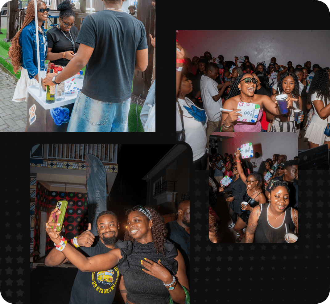 Event timeline and updates in Partyverse