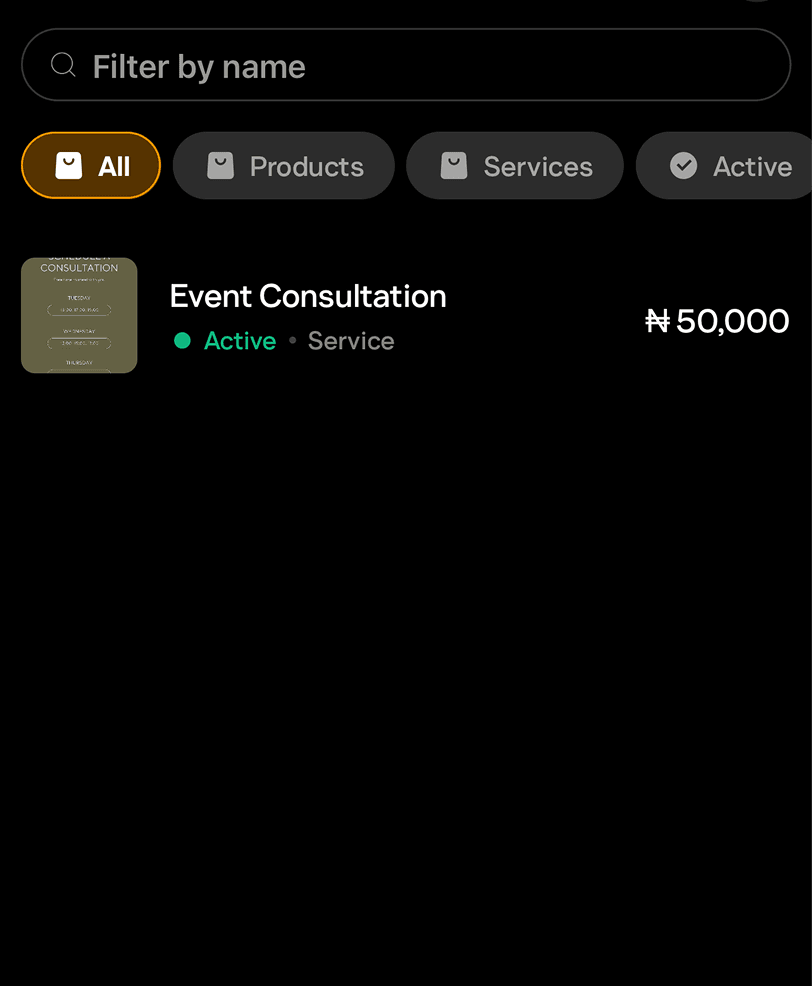 Vendor discovery and booking in Partyverse