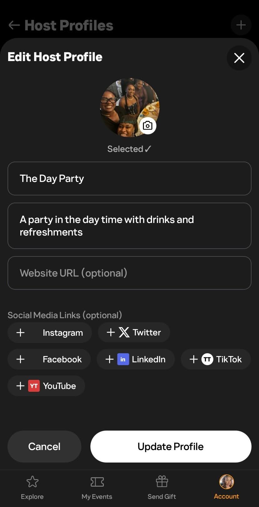 Create and manage your Partypurse wallet